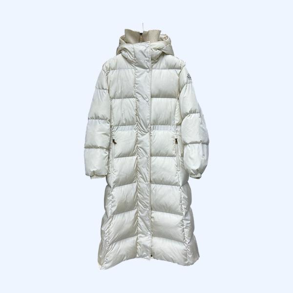 몽클레어 샤메르 후드 롱 다운재킷