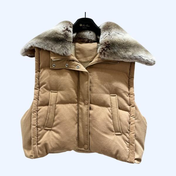 LP 오버 사이즈 렉스 벨벳조끼