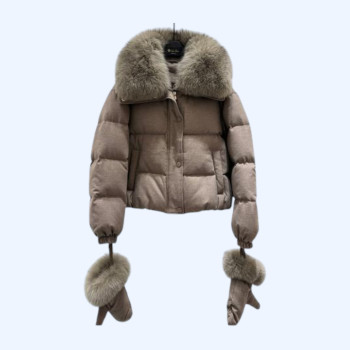 LP오버사이즈 폭스 퍼 퓨전 시티 재킷