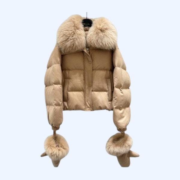 LP오버사이즈 폭스 퍼 퓨전 시티 재킷