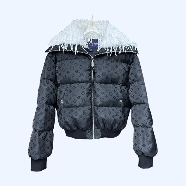 LV 벨벳 구스다운 재킷