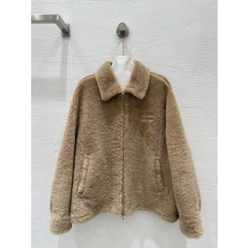 미우미우 그레인 퍼 올인원 미디엄 재킷