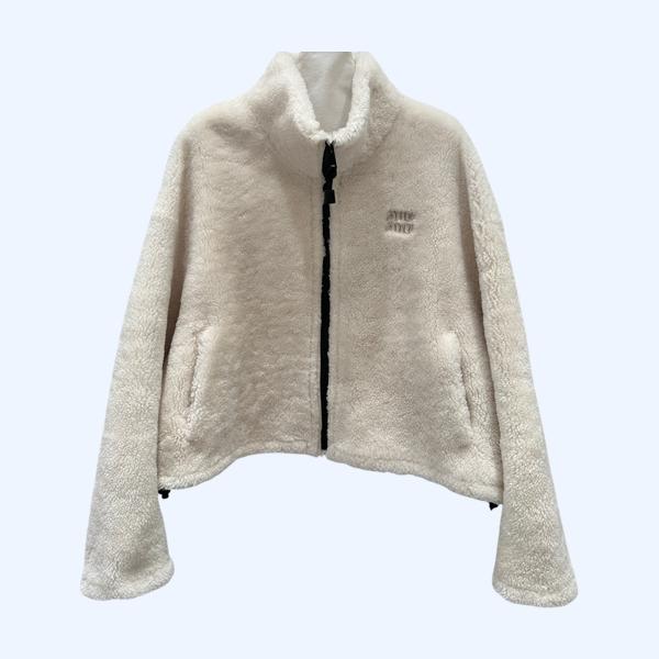 미우미우 메리노 올인원 재킷