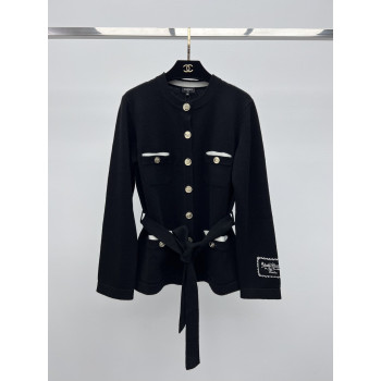 샤넬 벨트 케시미어 니트 가디건