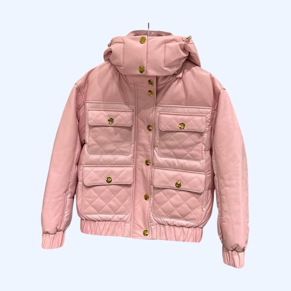 샤넬 패치 워크 다운 재킷