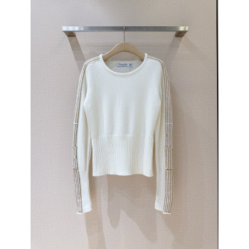 디올 라운드넥 스웨터