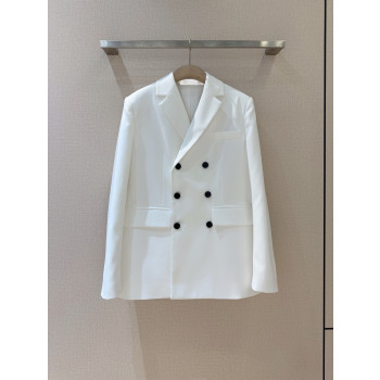 디올 화이트 정장 셔츠 자켓