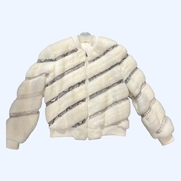 FD 밍크 파이썬 재킷