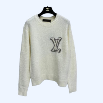 LV 라운드넥 풀오버 스웨터