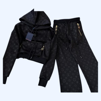 LV 지갑포켓 코튼 풀프린트 데일리룩