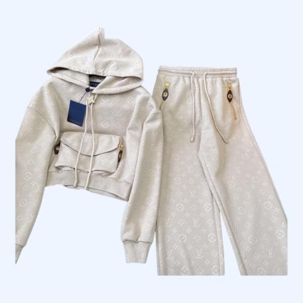 LV 지갑포켓 코튼 풀프린트 데일리룩