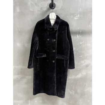 셀린느 더블브레스트 퍼올인원 코트