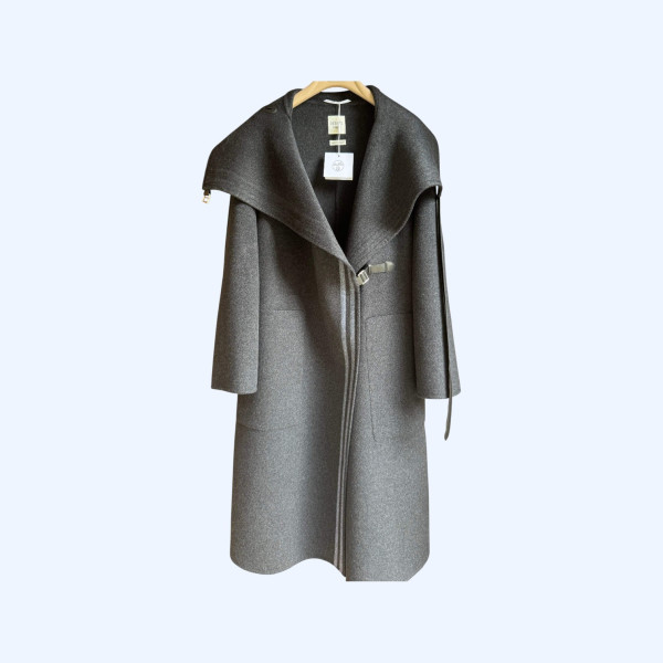 에르메스 뉴 아티스탁 칼라 롱 코트