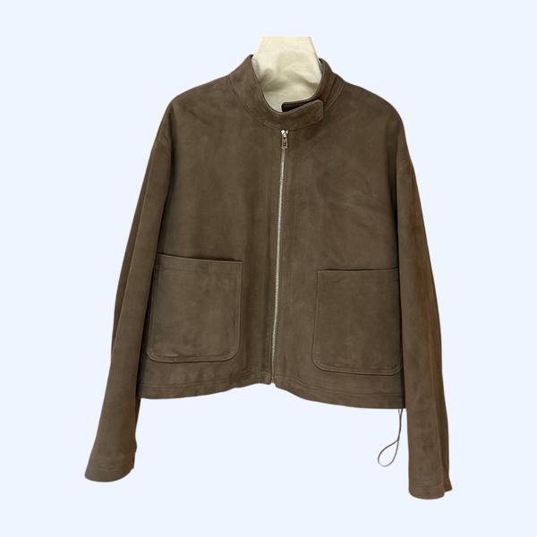 에르메스 슈퍼 프라이드 벨벳가죽 재킷