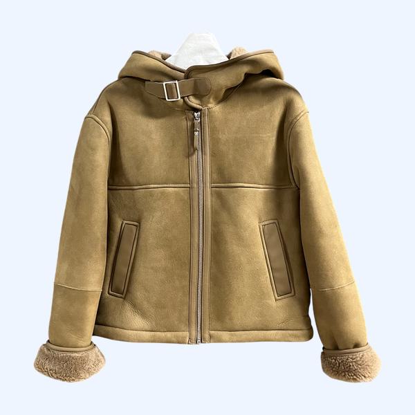 에르메스 슬림 올인원 후드 자켓