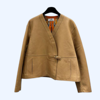 에르메스 클래식 V넥 블레이져 자켓