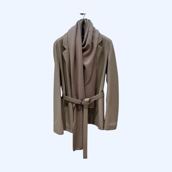 에르메스 페블 양가죽 수트 재킷