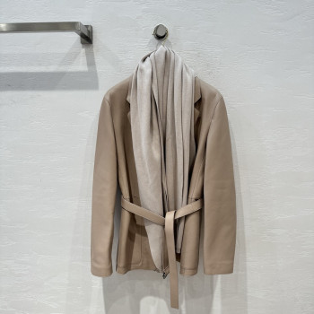 에르메스 페블 양가죽 수트 재킷