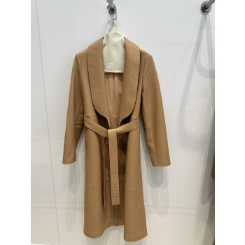 에르메스 페블 양가죽코트