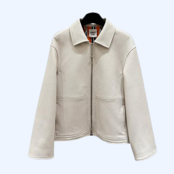 에르메스자갈 소가죽자켓