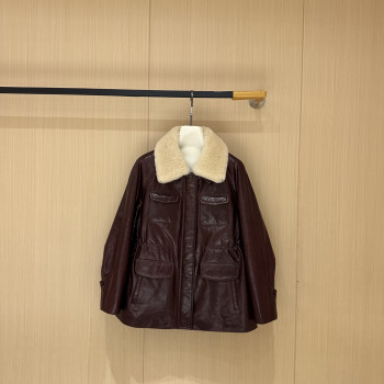 LP  퍼 가죽 재킷