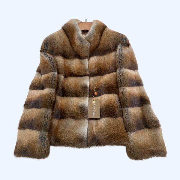 LP 그린루트 밍크 벨벳 자켓