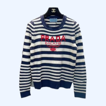 프라다 스트라이프 롱슬리브