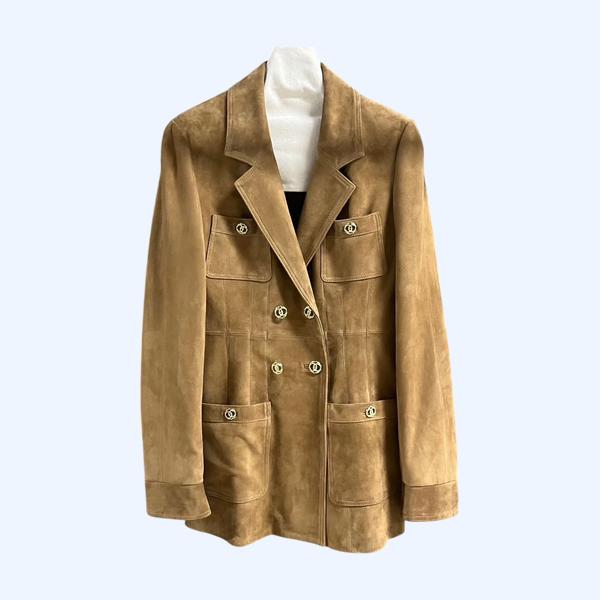 샤넬 더블베스트 재킷