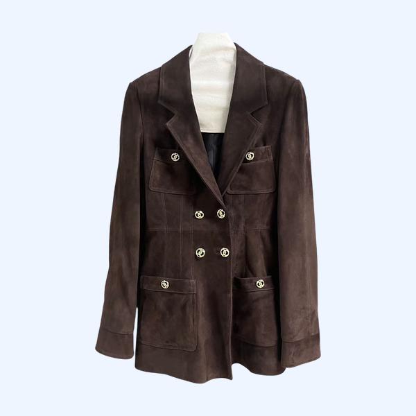 샤넬 더블베스트 재킷