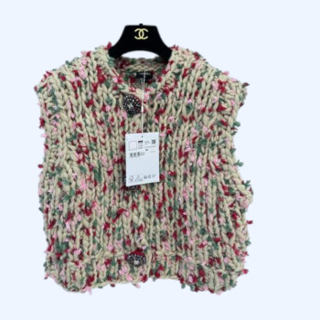 샤넬 핸드메이드 조끼