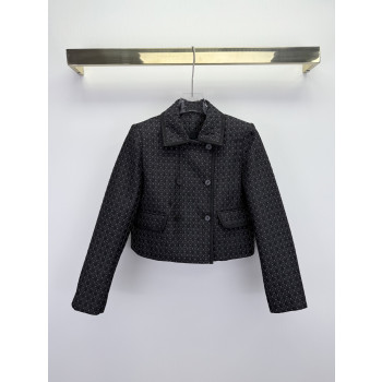 디올 라펠 더블브레스트 재킷