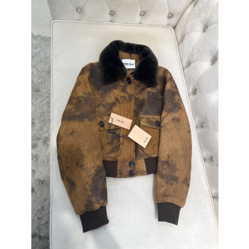 미우미우 싱크로나이즈 라이너 빈티지 재킷