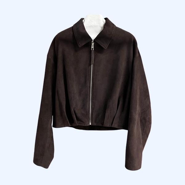 로에베 가죽 재킷