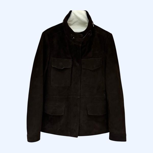 BC 다운 스웨이드 자켓