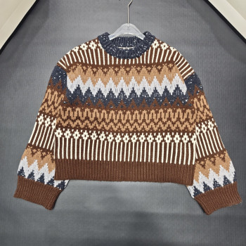 BC 빈티지 자카드 풀오버