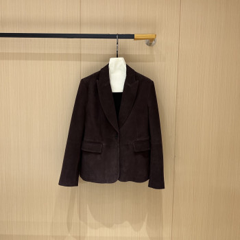 BC 스웨이드 수트 재킷