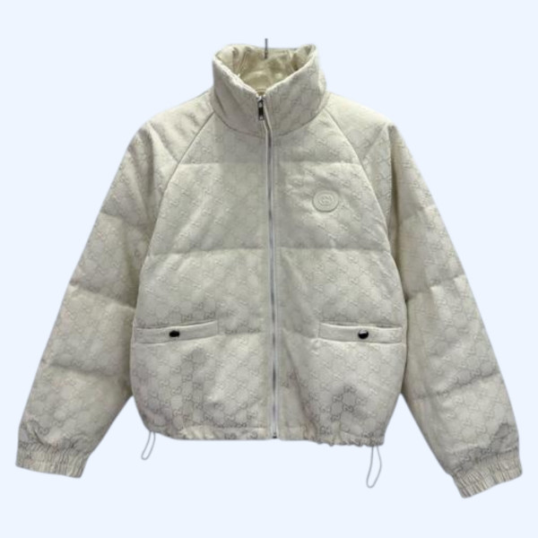 구찌 구스다운 스탠드업 칼라 재킷