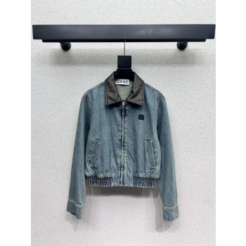 로에베 칼라 데님재킷