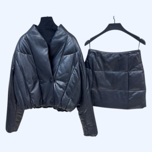 미우미우 다운 슈트 스커트