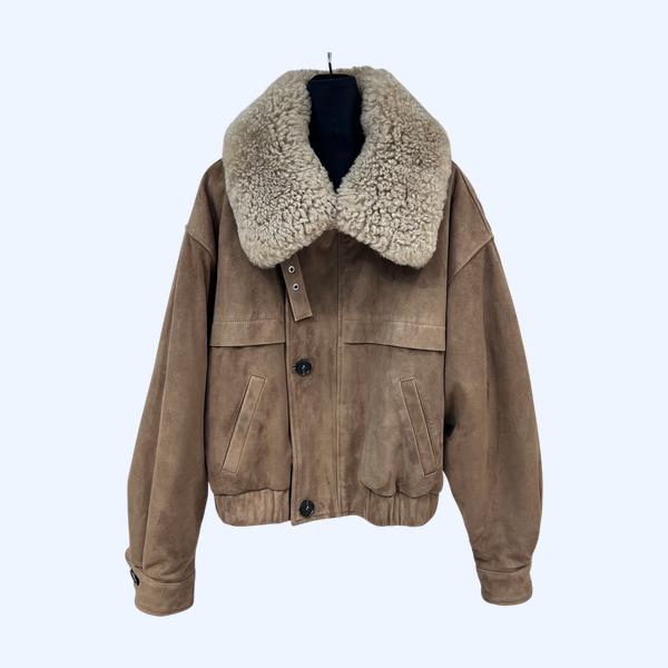 미우미우 스웨이드 구스다운