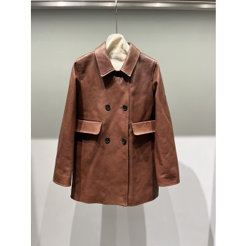 미우미우 왁스 숏코트