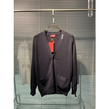 구찌 V넥 프렛 코튼 가디건