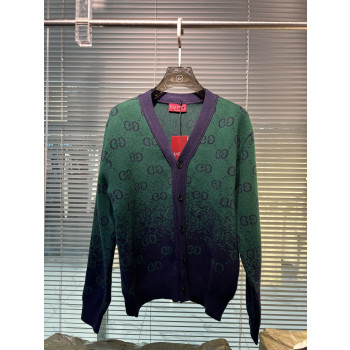 구찌 자카드 가디건