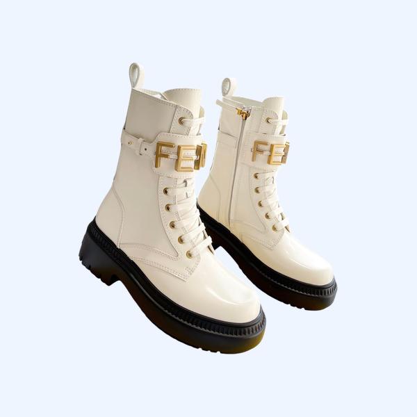 펜디 메탈 레터 버클