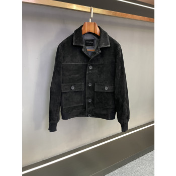 프라다 워크웨어 스웨이드 재킷