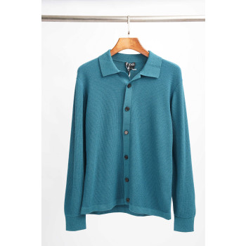 제냐 울 버튼 가디건