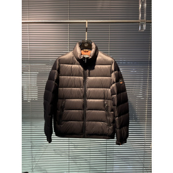 제냐 클래식 로고 다운 재킷