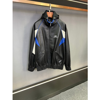 발렌시아가 가죽 재킷