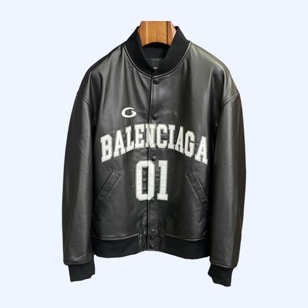 발렌시아가 양가죽 재킷