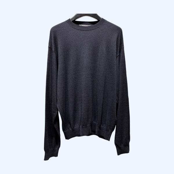 발렌시아가 캐시미어 크루넥 스웨터